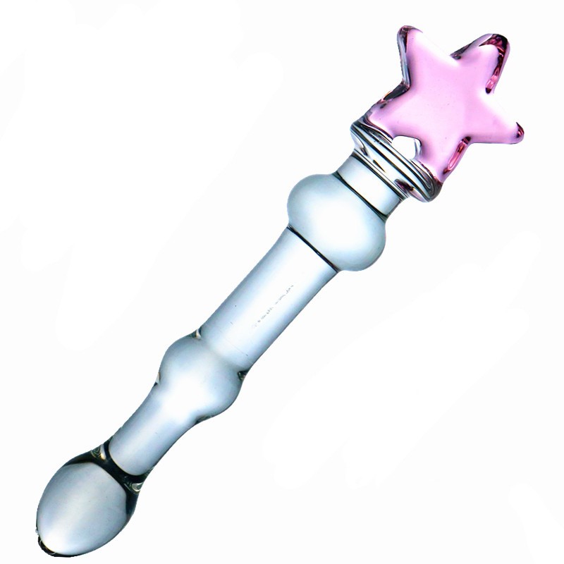 Glass Dildo Anal Plug Adult Female Sex Products - 