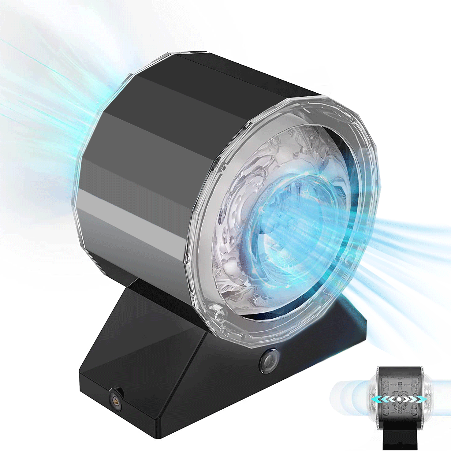 Handfree 2-in-1 Telescopic Vibrating Male Penis Trainer - 