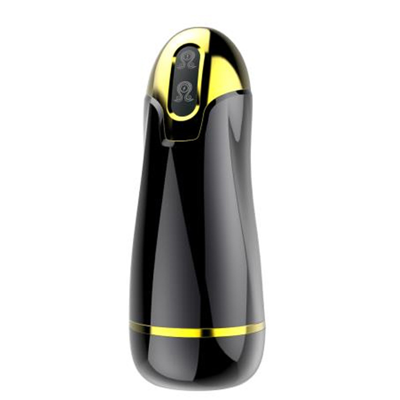 4-in-1 Interctive Voice Heating Suction And Vibration Masturbation Cup - 