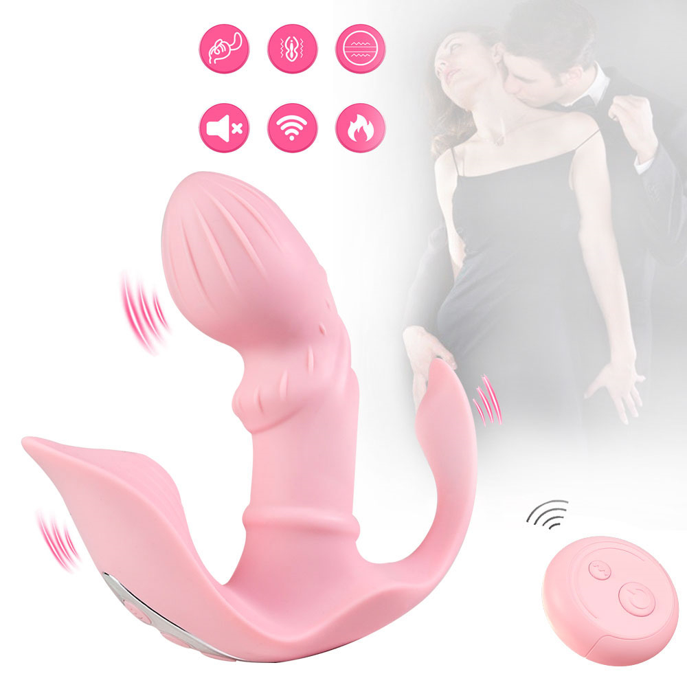 Remote-controlled Wearable Vibrating Outside Clitoral Stimulation - 