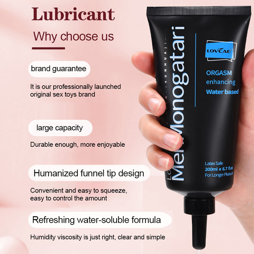 LOVCAE 50ml Water Based Lubricant Orgasm Enhancing Lubricant - 