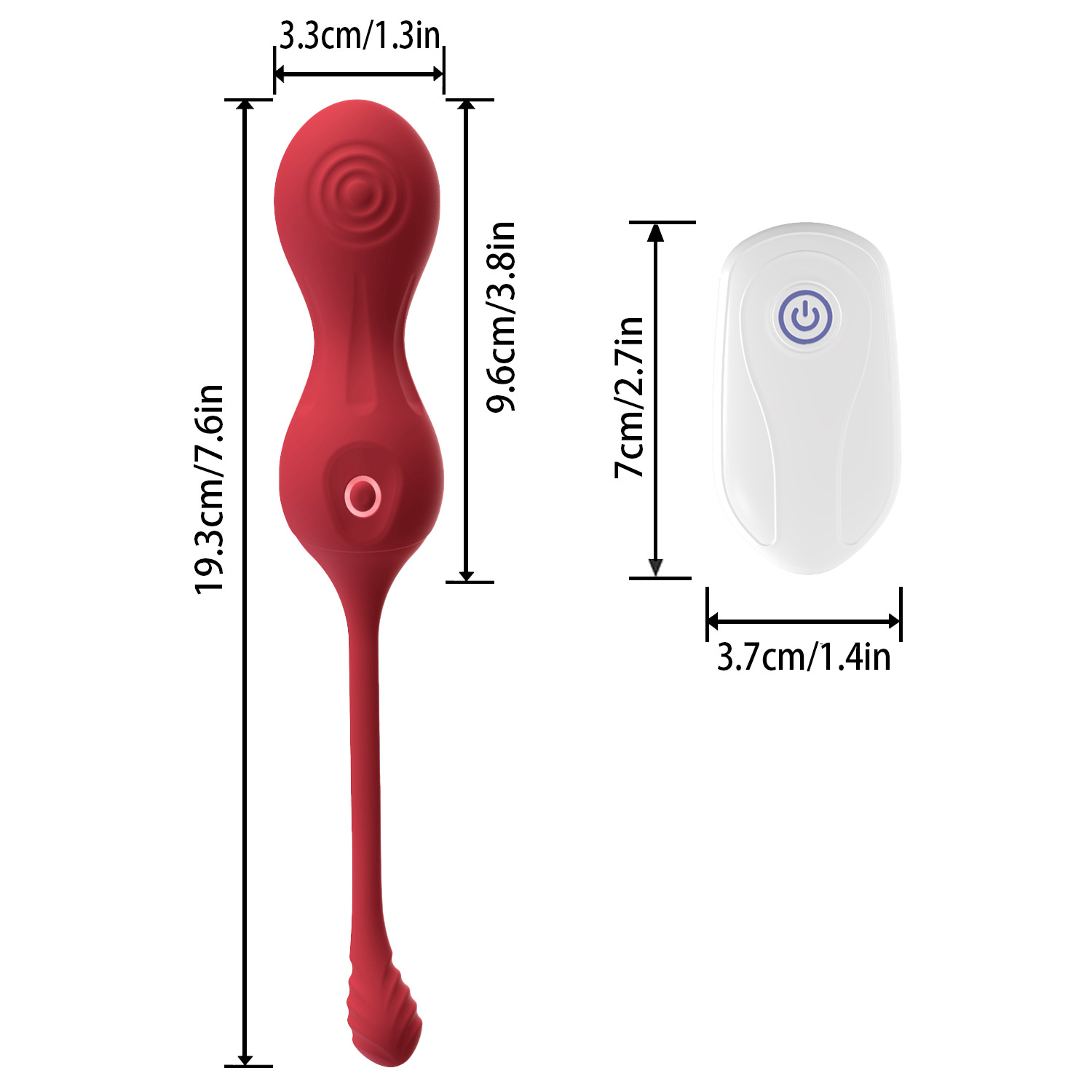 Kegel Vaginal Balls Trainer Vibrator Vibrating Egg Sex Toys For Woman - 