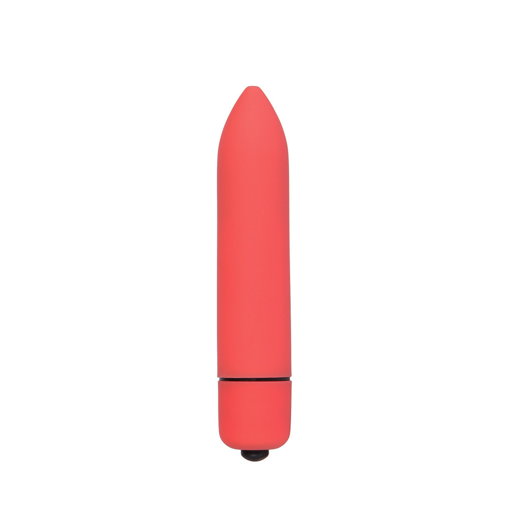 Fun Mini Bullet Vibrator 10 Frequencies Vibration Tip Frosted Vibrating Bullet - 