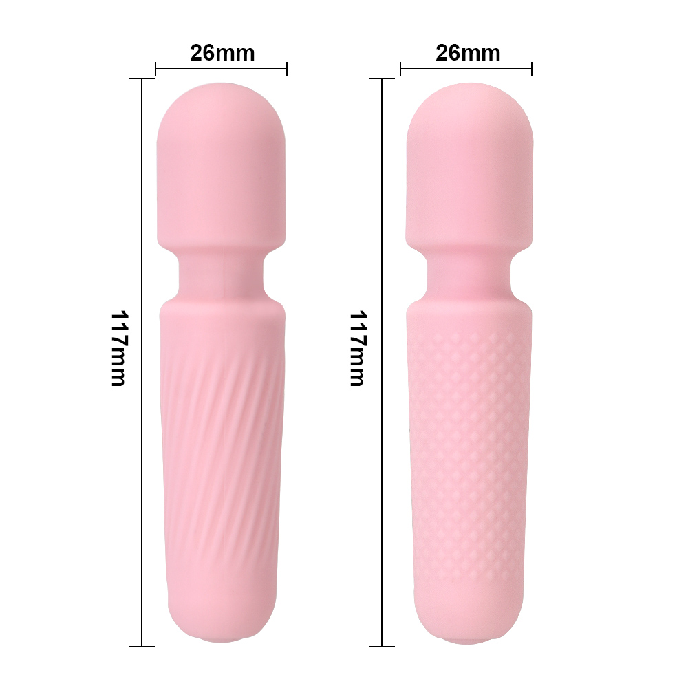 Magic Wand Pocket Vibrator Nipple Clitoris Stimulator Wand - 