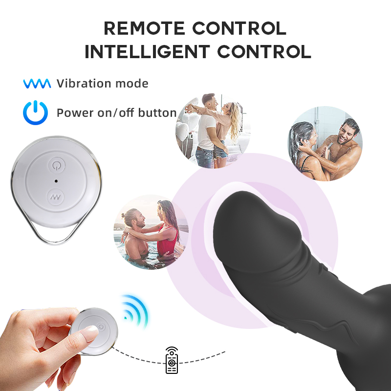 Wireless Remote Control Vibrating Rose G Spot Stimulator - 
