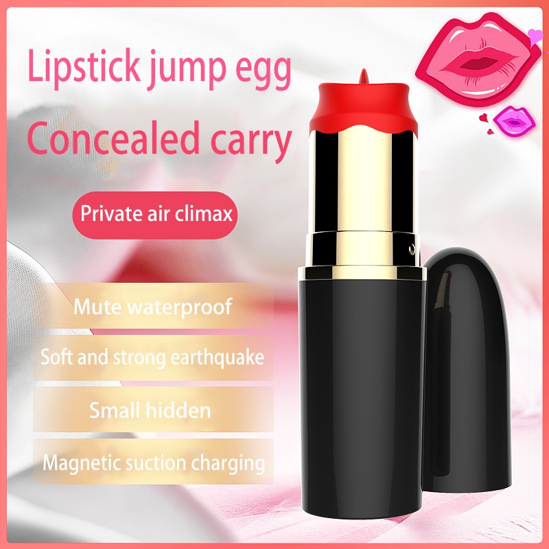 Undercover Freak Lipstick Licking Vibrator Female Masturbation Toy - 