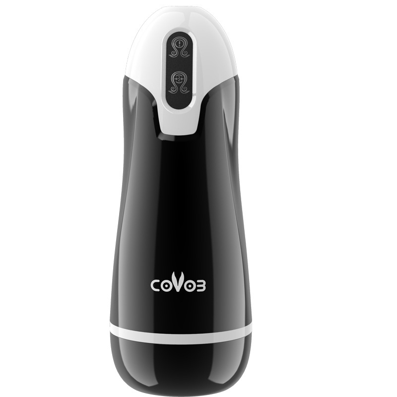 4-in-1 Interctive Voice Heating Suction And Vibration Masturbation Cup - 