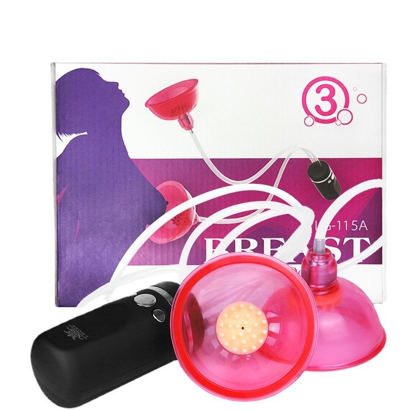 Vibrating Breast Massager Nipple Stimulation Sex Toy For Adults - 