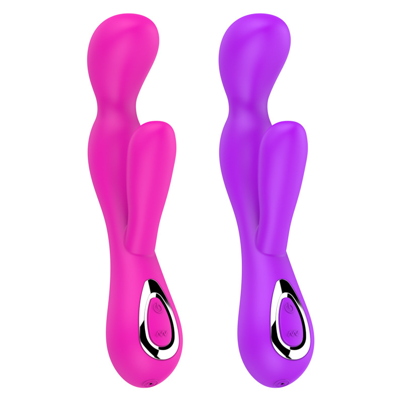 30-frequency Silicone Double-head Vibrator For Women - 