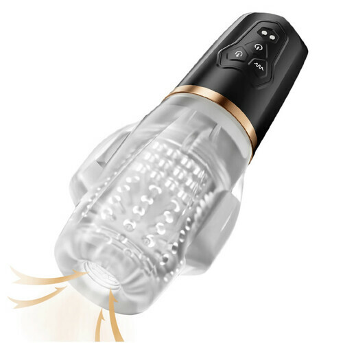 GAWK GAWK 6000 Male Masturbation Cup Man Transparent Penis Exercise Cup - 