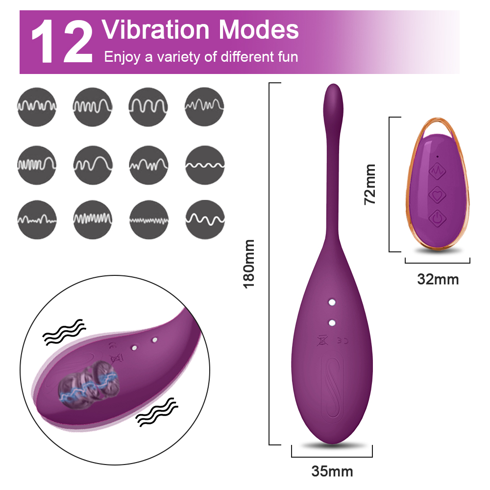 Wireless Vibrator For Female Woman G-spot Love Egg - 