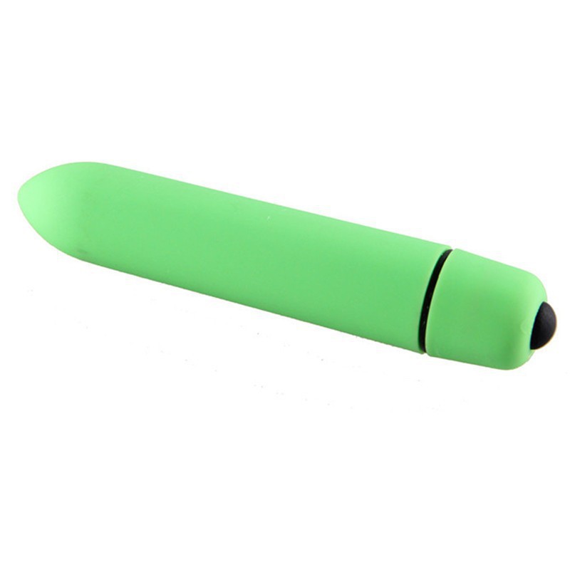 Fun Mini Bullet Vibrator 10 Frequencies Vibration Tip Frosted Vibrating Bullet - 