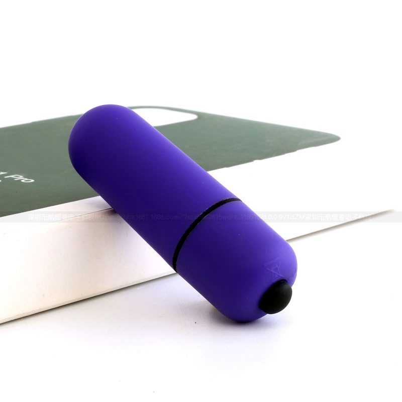 Fun Mini Bullet Vibrator 10 Frequencies Vibration Tip Frosted Vibrating Bullet - 