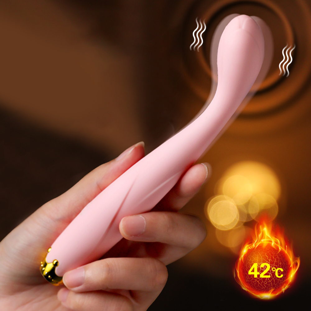 Vibrating Dildo Vibrator Female G-Spot Stimulation Masturbation Toy - 