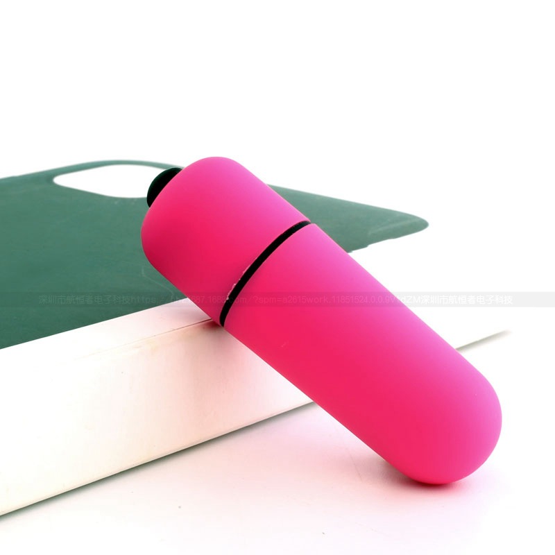 Fun Mini Bullet Vibrator 10 Frequencies Vibration Tip Frosted Vibrating Bullet - 