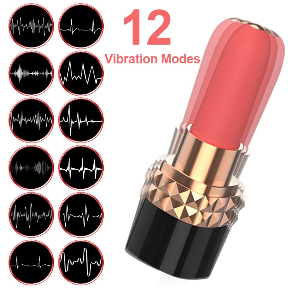 Mini Lipsticks Vibrator Clitoris Stimulator G-spot Nipples Massager - 