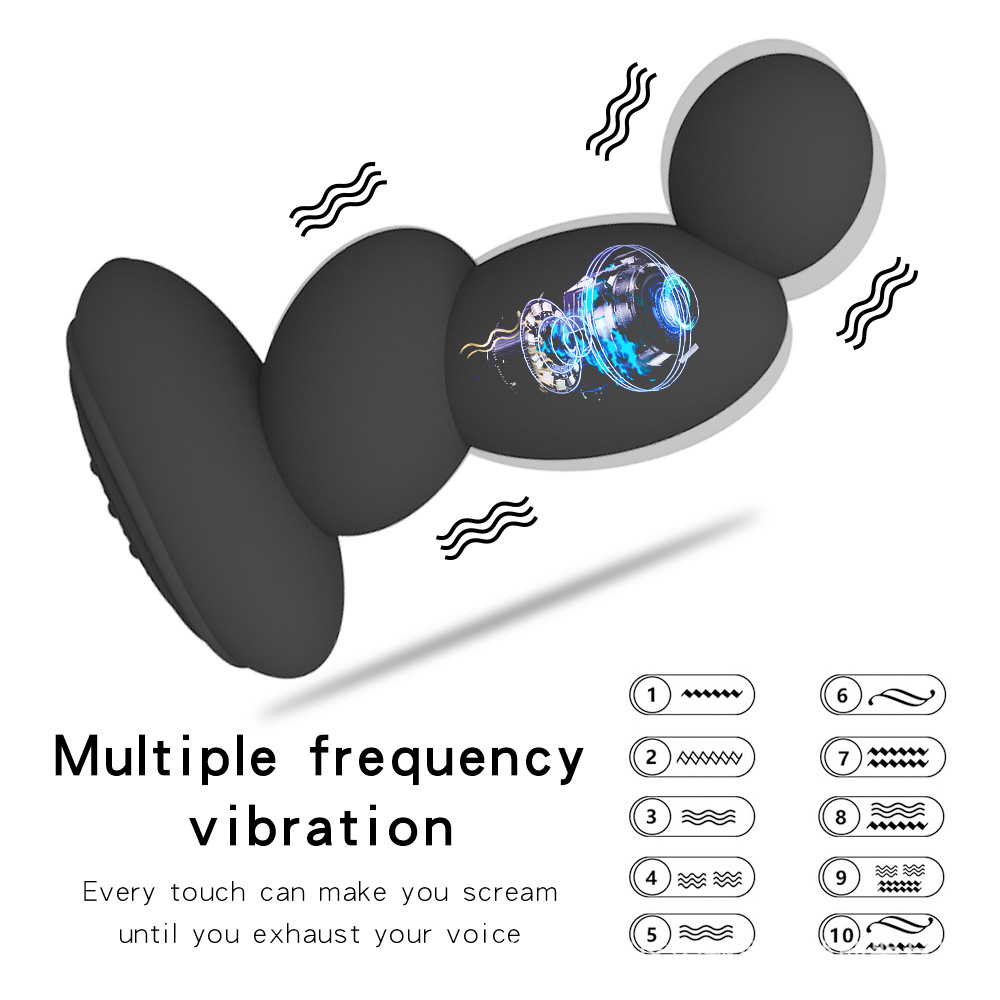 Prostate Massager Backcourt Male Masturator Shaker - 