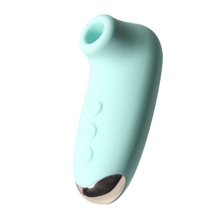 Portable Clitoral Suction Stimulator Vibrator Nipple Massage Rechargeable Sex Toy - 
