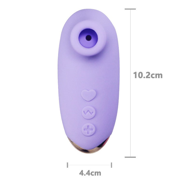Portable Clitoral Suction Stimulator Vibrator Nipple Massage Rechargeable Sex Toy - 