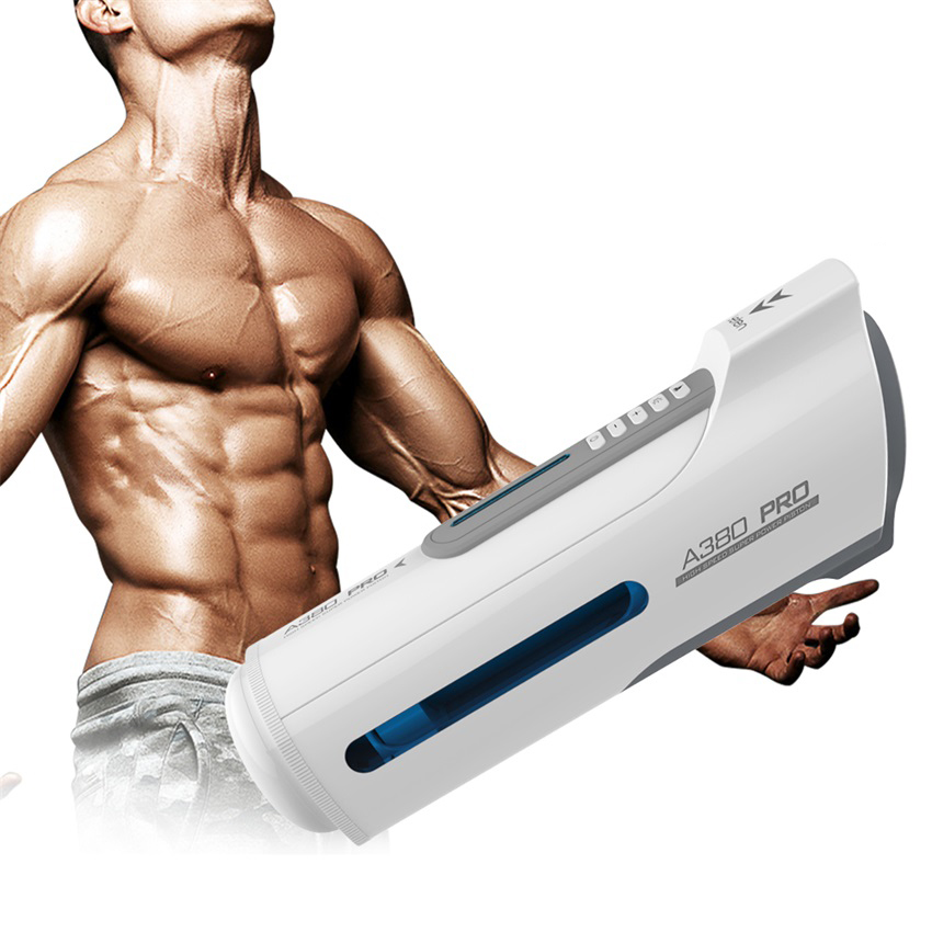 Fully Automatic Telescopic Air Cup Male Masturbation Sex Toy - 