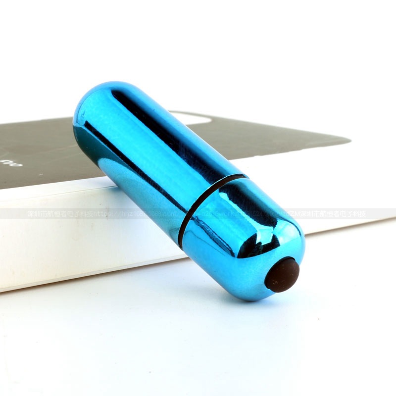 Fun Mini Bullet Vibrator 10 Frequencies Vibration Tip Frosted Vibrating Bullet - 