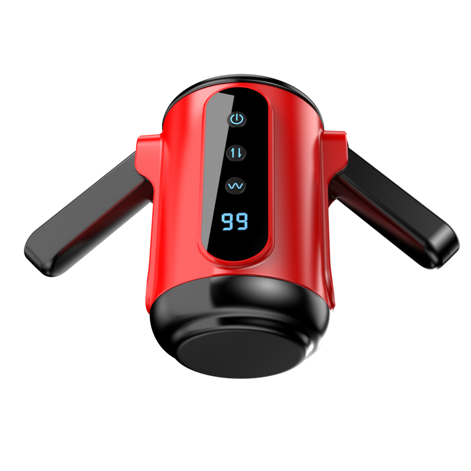 Handheld Telescopic Vibrating Masturbation Cup Male Sex Toy - 