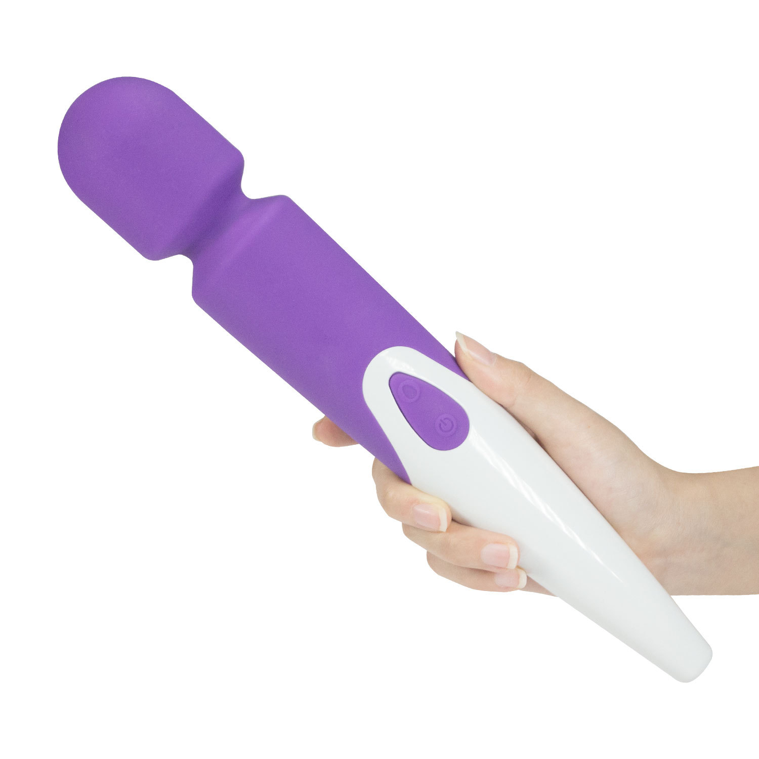 10 Speed Frequency Silicone Waterproof Wand Vibrator - 