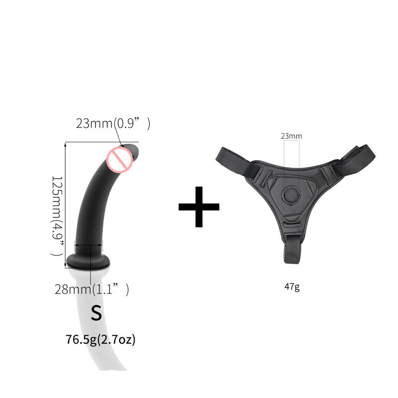 Wearable Strap On Penis Pant Sex Toy For Female - 