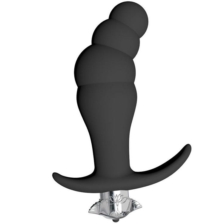 Female Pull Bead Anal Plug Vibrator Sex Toy For Adults - 