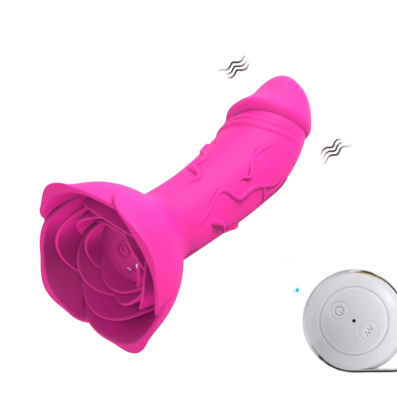 Wireless Remote Control Vibrating Rose G Spot Stimulator - 