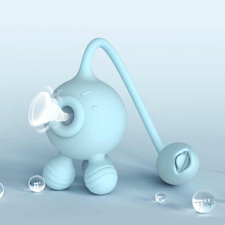 3-in-1 Baby Octopus Sucking Tongue-licking Vibration Massager - 