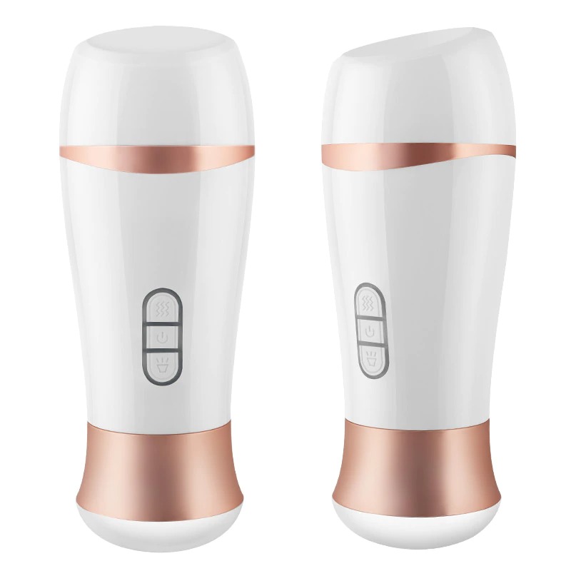 Air Sucking Vibrating Masturbation Cup Automatic Penis Exercise Sex Toy - 