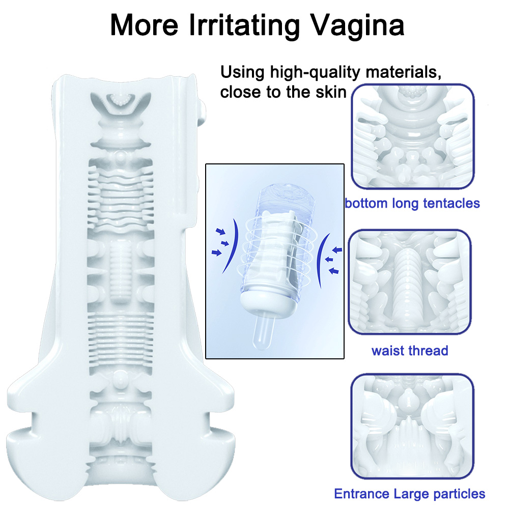 Automatic Sucking Blowjob Masturbator Cup Vagina Masturbation Penis Trainer For Men - 