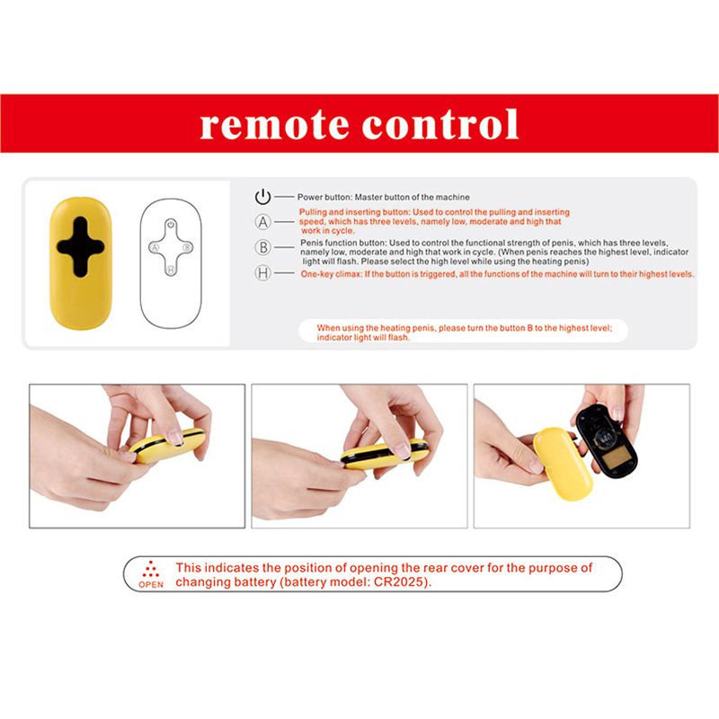 Remote Control Carry Case Sex Machine With Warming Dildo - 