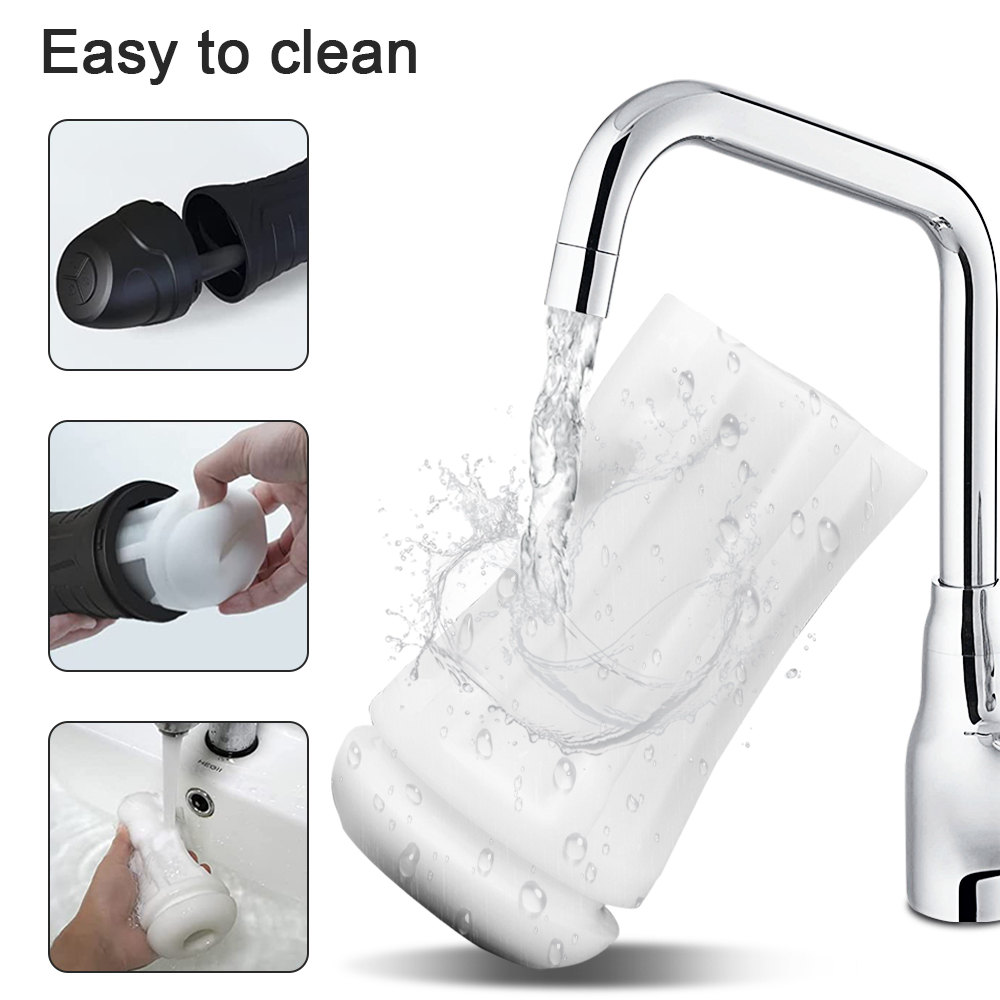 Automatic Sucking Blowjob Masturbator Cup Vagina Masturbation Penis Trainer For Men - 