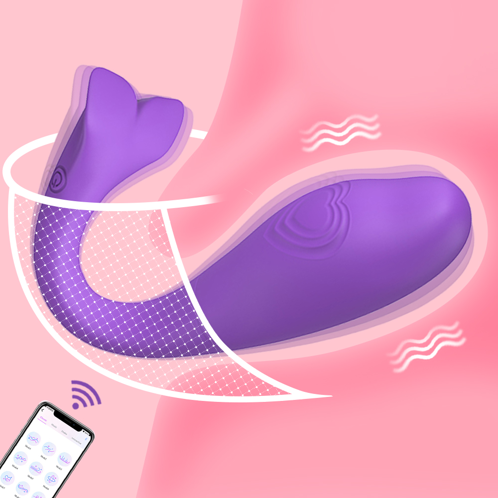 Remote Control App Bluetooth Vibrator For Women G-spot Clitoris Powerful Small Vibrator - 