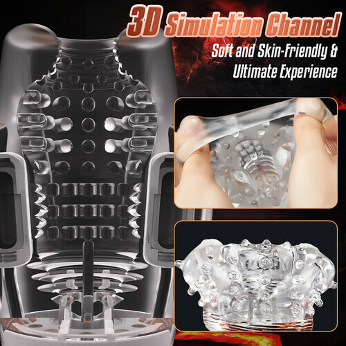 GAWK GAWK 6000 Male Masturbation Cup Man Transparent Penis Exercise Cup - 