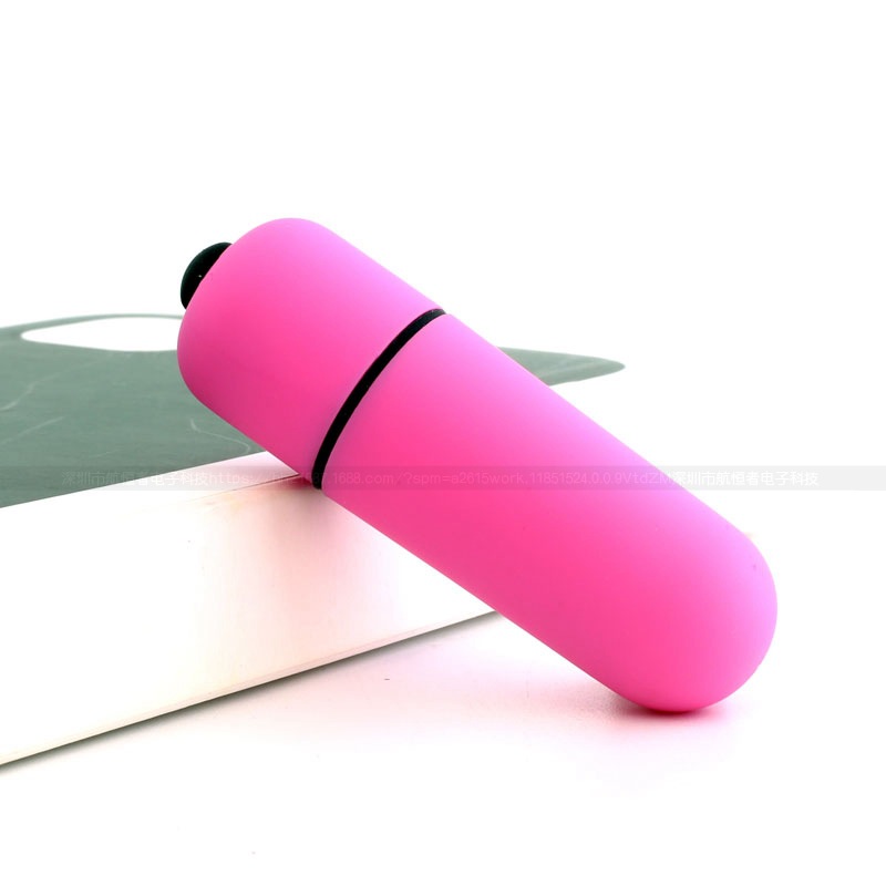 Fun Mini Bullet Vibrator 10 Frequencies Vibration Tip Frosted Vibrating Bullet - 