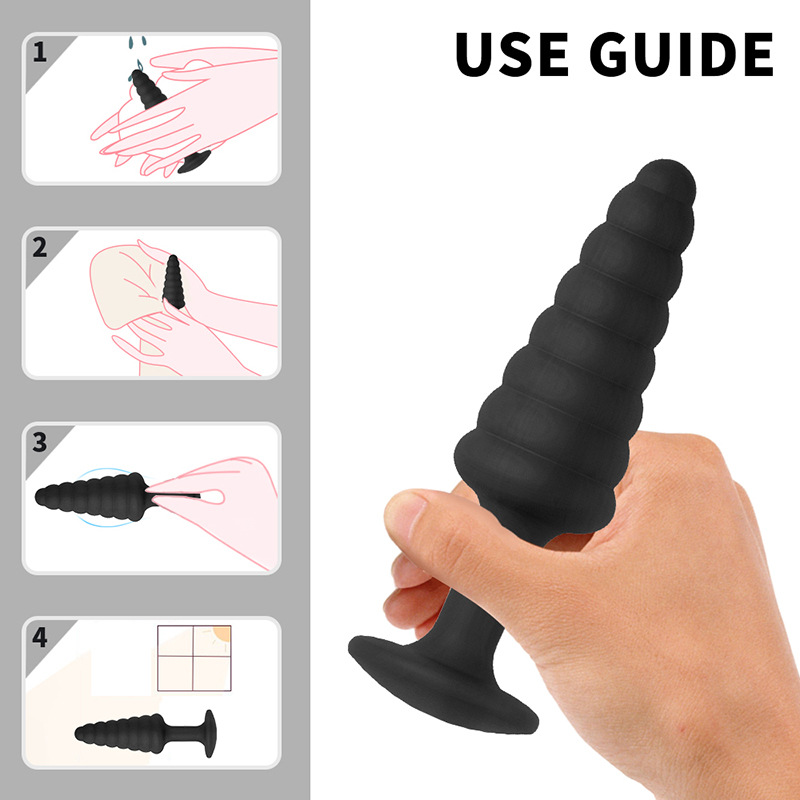 G-spot Posterior Court Anal Plug Out Of Sm Modulated Phallus Anal Plug - 