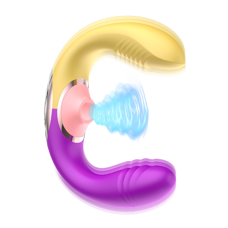 Wearable G-point Anal Vibrator Clitoris Vibrator Toy Buckle And Suction Multiple Modes Waterproof Anal Butt Plug Female Sex Toy - 