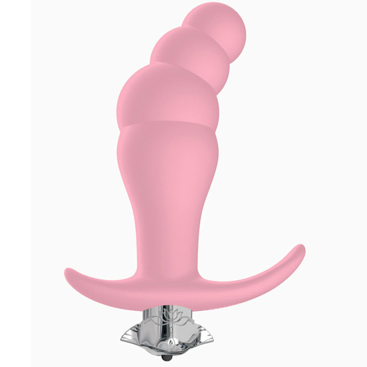 Female Pull Bead Anal Plug Vibrator Sex Toy For Adults - 