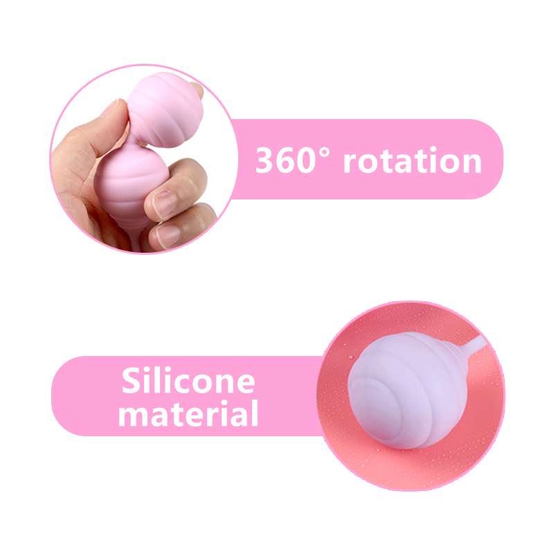 Silicone Kegel Balls Vaginal Muscle Exerciser - 