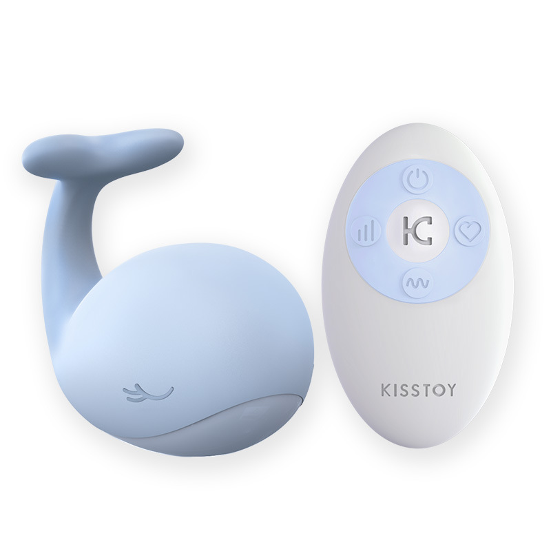 Whale Cute Vibrate Masturbation Bouncing Egg Adult Adult Sex Toy - 