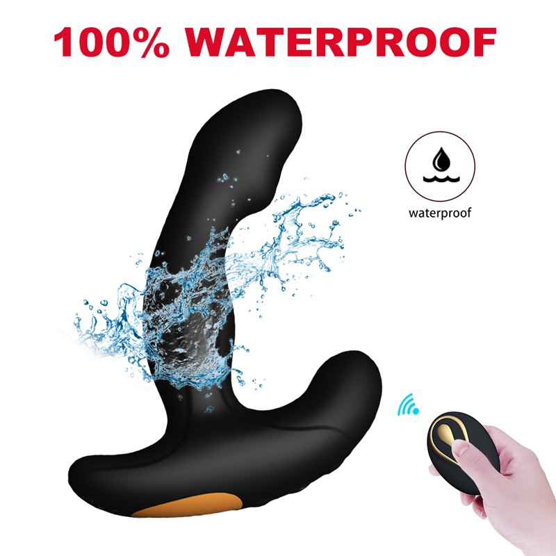 Wireless Remote Control Anal Plug G-point Double Shock - 