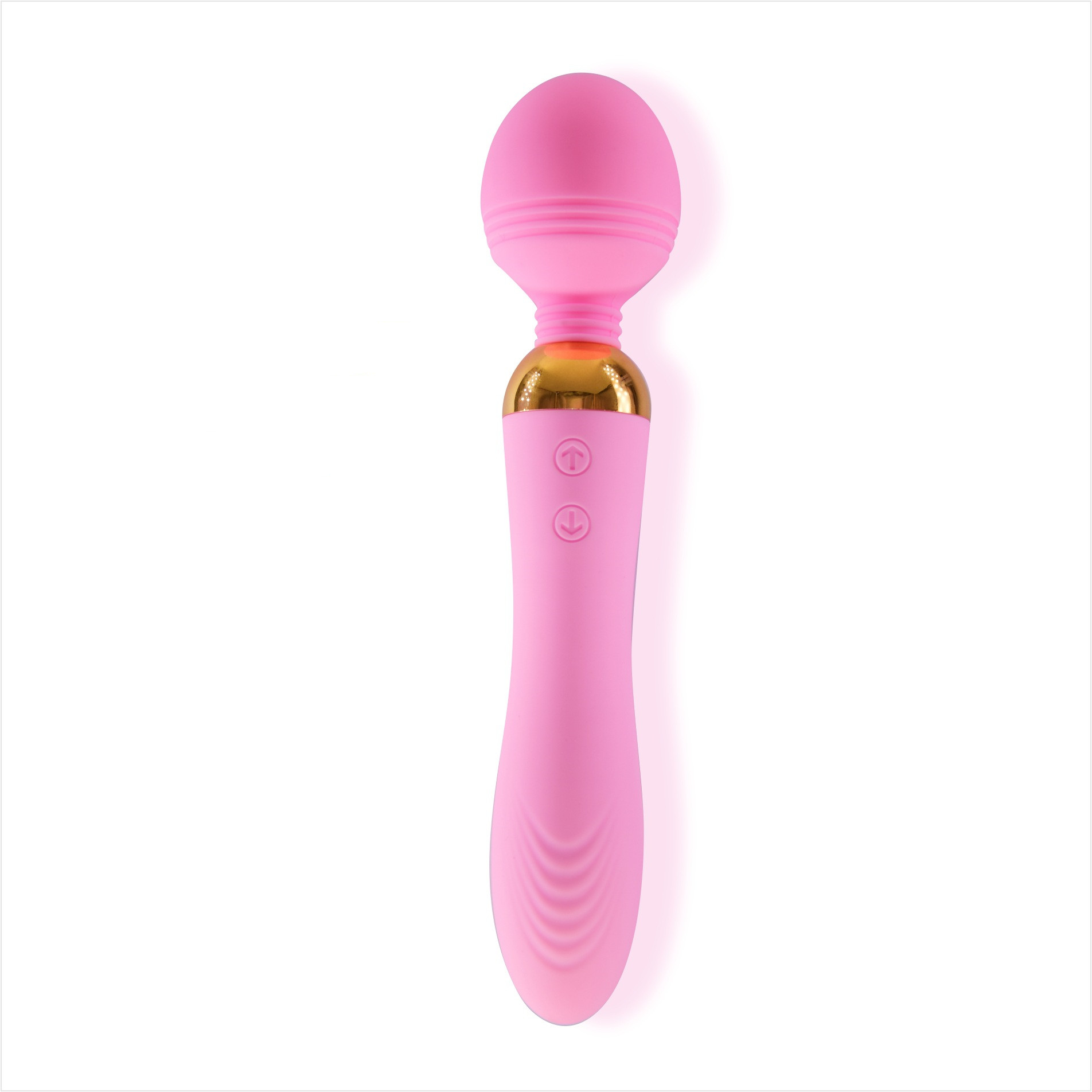 Double Magnetic Charging Female Vibrator Wands Sex Toys - 