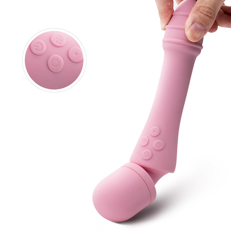 Clitoral G-spot stimulation Double Ended Vibration Wand Massager - 
