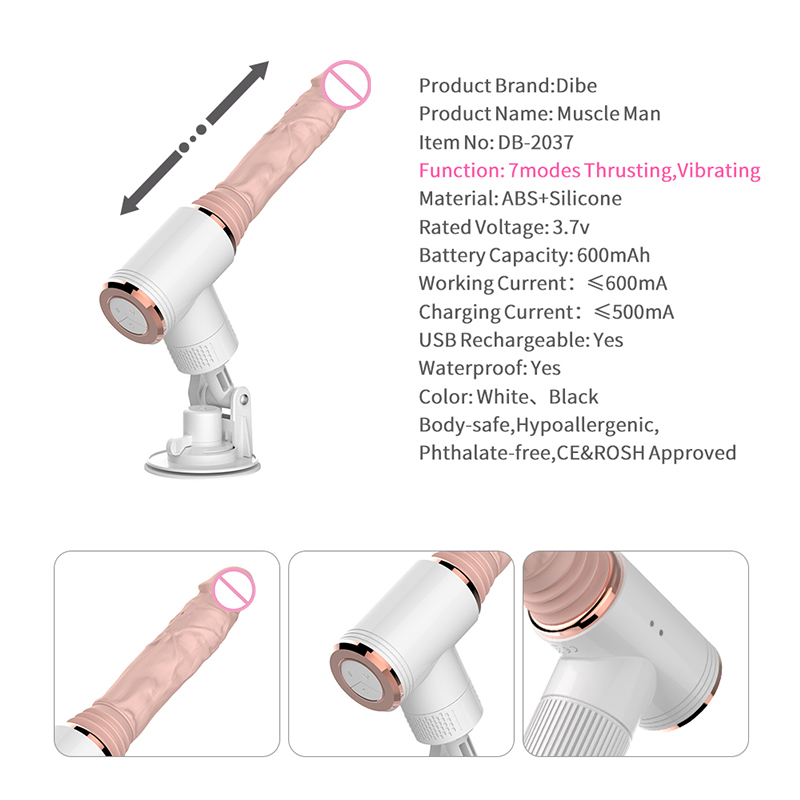 Automatic Thrusting Sex Machines Adults Toy Gun G-spot Dildo Vibrator - 