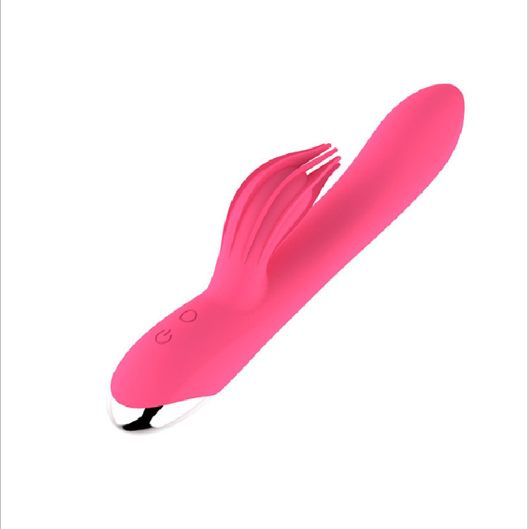 Clitoral G Spot Stimulator, Dildo Vibrator With Tongue - 