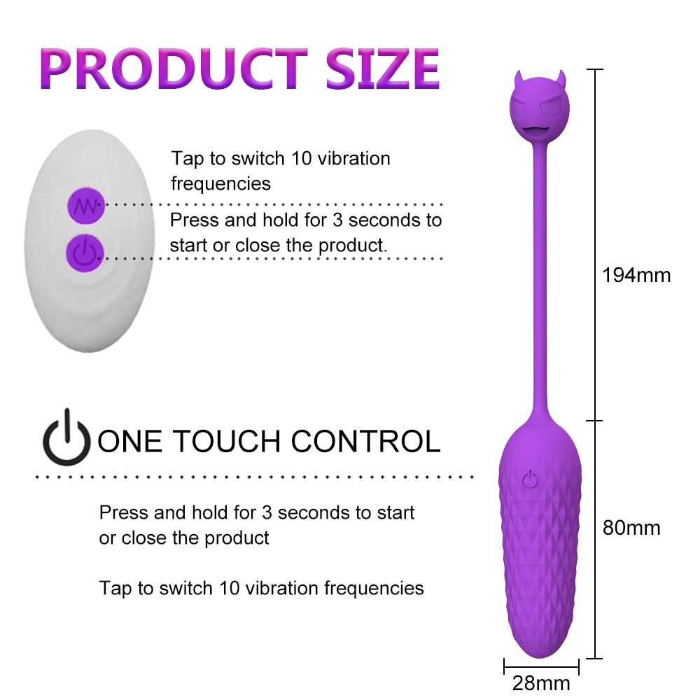 Wireless Remote Vibrating Egg Vagina G Spot Clitoris Massager Panties Vibrator - 