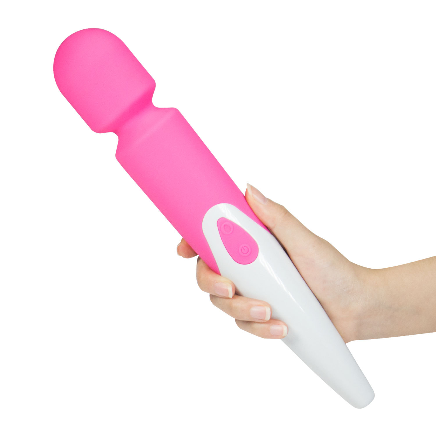 10 Speed Frequency Silicone Waterproof Wand Vibrator - 